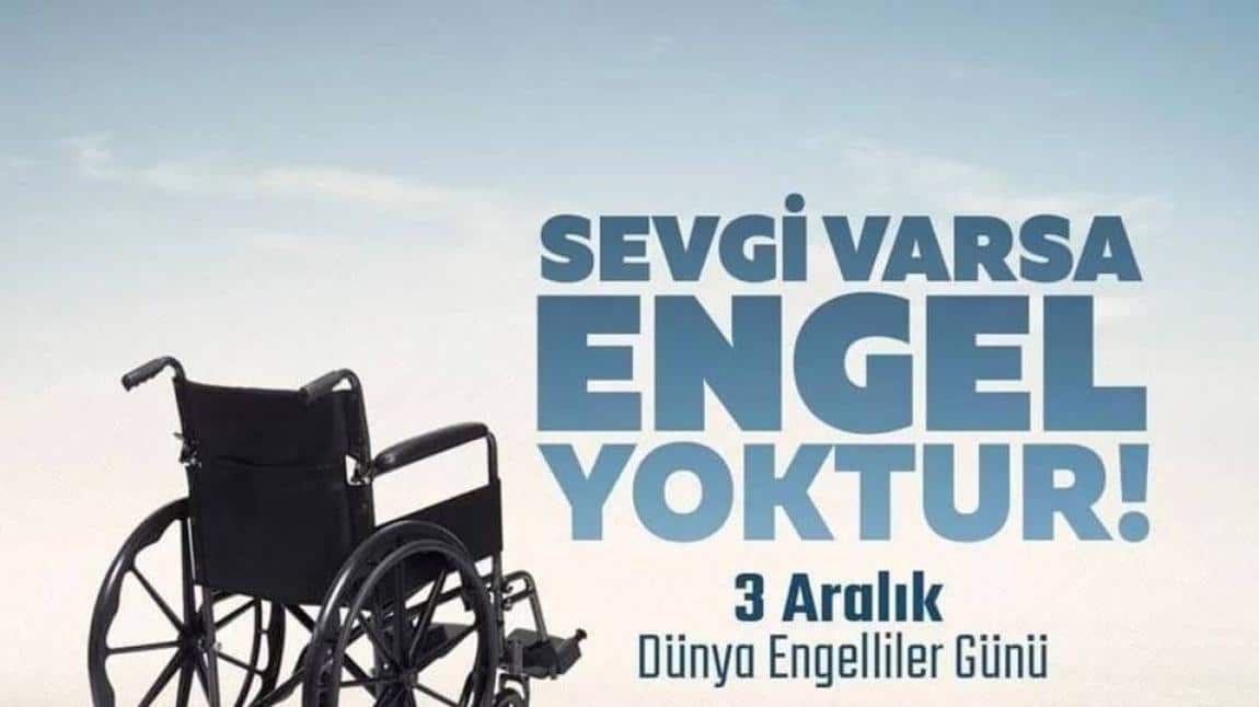 3 Aralık Dünya Engelliler Günü Anasınıfı Etkinliği